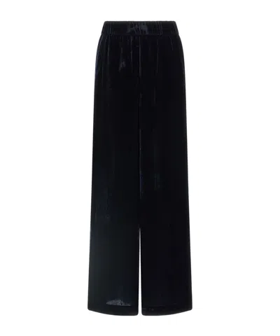 PESERICO PESERICO WIDE-LEG VELVET PANTS