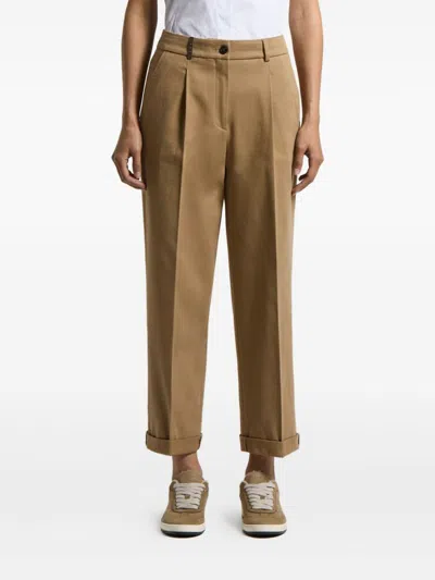 PESERICO PESERICO PLEATED DETAILS TROUSERS
