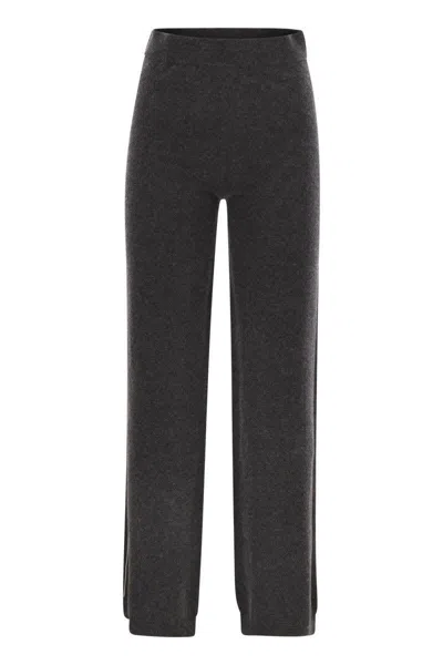 Peserico Straight-leg Casual Pants In Black