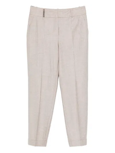 PESERICO PESERICO PLEATED TROUSERS