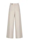 Peserico Button-fastening Trousers In Neutral