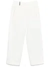 Peserico Cotton Cargo Trousers In White