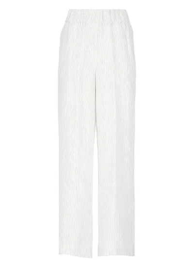 Peserico Trousers In White