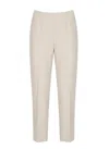 Peserico Double Trousers In Neutral