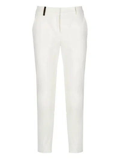 Peserico Trousers White