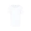 Peserico Bead-trim Stretch-cotton T-shirt In White