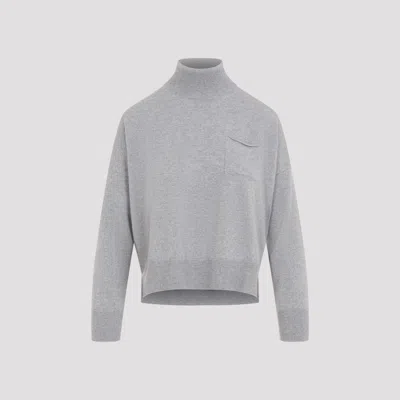 Peserico Turtleneck In Grey