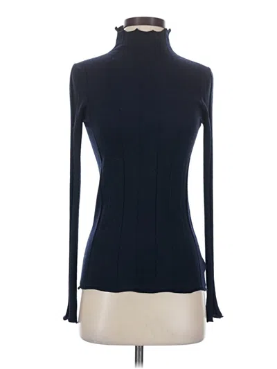 Pre-owned Peserico Turtleneck Sweater In Blue