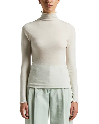Peserico Turtleneck Sweater In Cappuccino