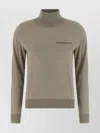 Peserico Jewel Pocket Turtleneck Sweater Sweaters And Cardigans Gray In Brown