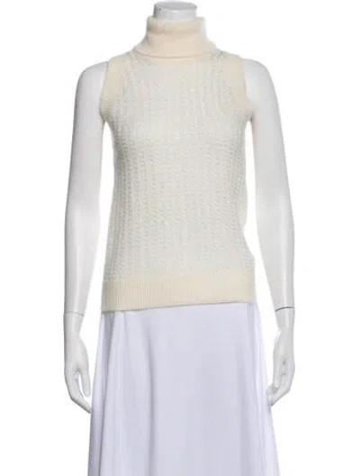 Pre-owned Peserico Turtleneck Sweater In Gray
