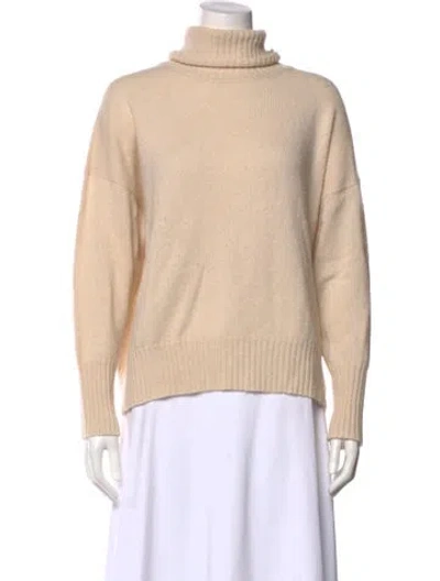Pre-owned Peserico Turtleneck Sweater In Neutral