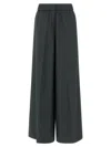 Peserico Wide Leg Trousers Elastic Waistband