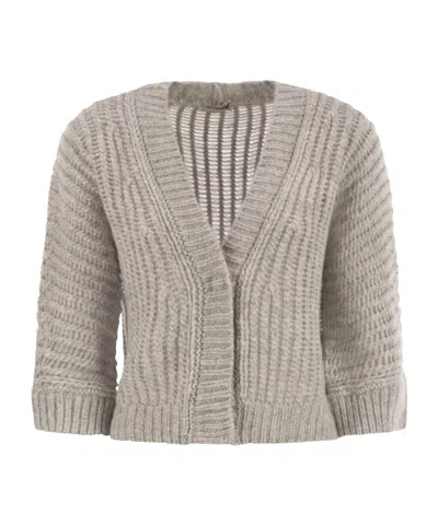PESERICO V-NECK CARDIGAN