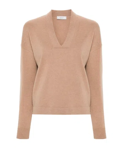 PESERICO V-NECK CLASSIC SWEATER
