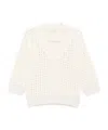 Peserico V-neck Open-knit Sweater
