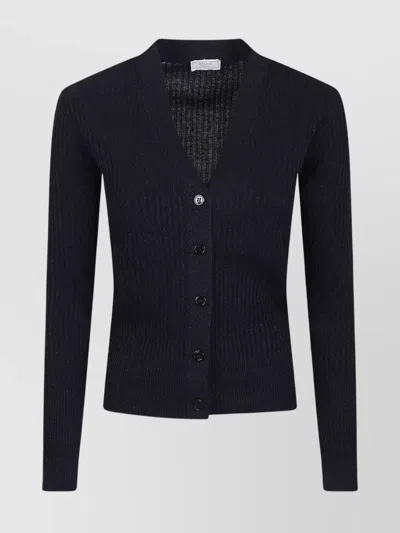 PESERICO V NECK LONG SLEEVE KNIT PULLOVER