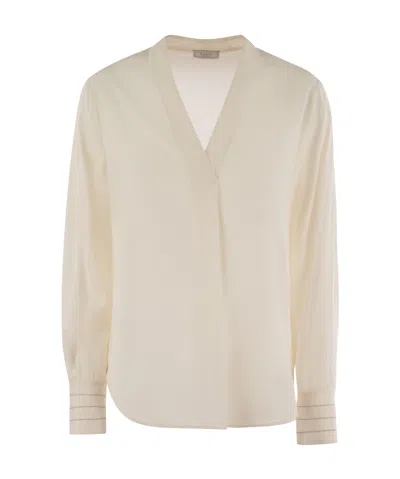 PESERICO V-NECK SHIRT