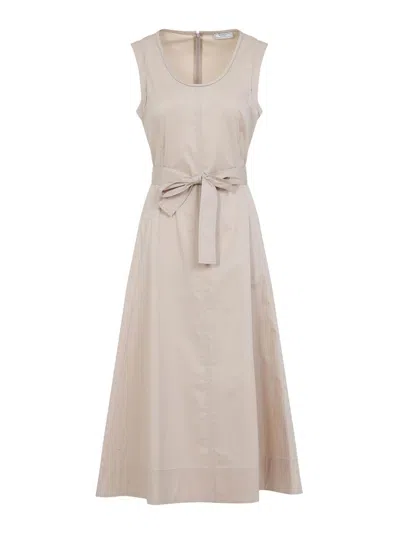 PESERICO VESTIDO LARGO - BEIS