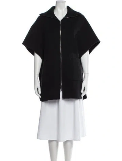 Pre-owned Peserico Virgin Wool Jacket In Black