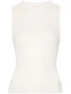 Peserico Virgin Wool Top In Neutrals