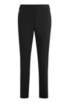 Peserico Women's Viscose Blend Trousers In Black