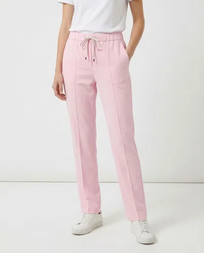 Peserico Viscose Casual Women's Pants In Pink