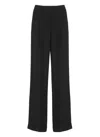 Peserico Palazzo Trousers With Wide Leg And Pleats