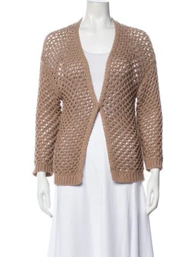 Pre-owned Peserico V-neck Sweater In Multi