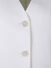 Shop Peserico Plain Buttoned Vest In White