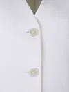 Peserico Single-breasted Vest In White