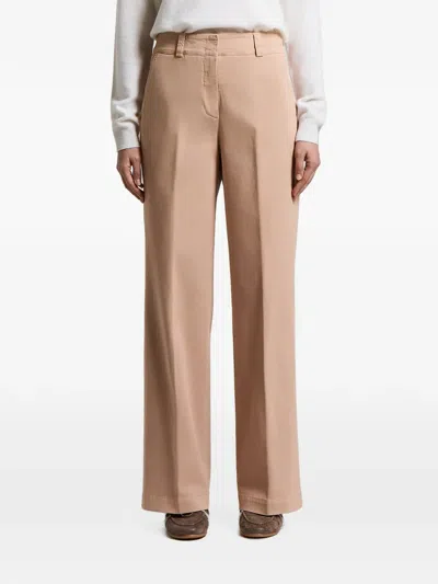 Peserico Welt-pocket Tailored Trousers In Neutral