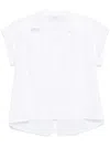 Peserico White V-neck Shirt In White