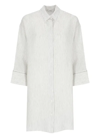 Peserico White Linen Shirt