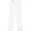 Peserico Side-slit Cropped Stretch Pants