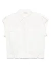 Peserico White Pure Linen Shirt