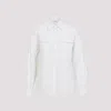 Peserico Concealed Button Long Sleeve Blouse In White