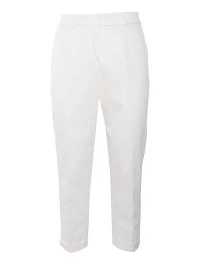 PESERICO WHITE TROUSERS