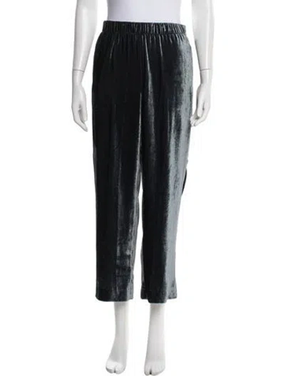 Pre-owned Peserico Wide Leg Pants In Black