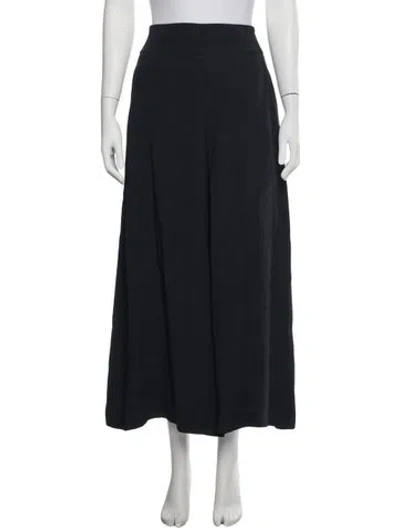 Pre-owned Peserico Wide Leg Pants In Blue