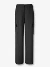 Peserico Flap-pocket Trousers In Black
