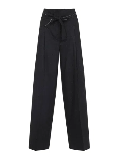PESERICO WIDE LEG PANTS