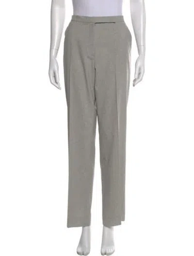 Pre-owned Peserico Wide Leg Pants In Gray