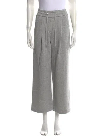 Pre-owned Peserico Wide Leg Pants In Gray