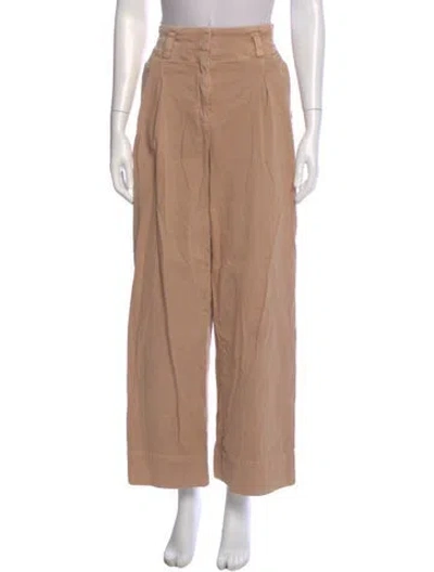 Pre-owned Peserico Wide Leg Pants In Neutral