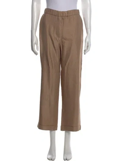 Pre-owned Peserico Wide Leg Pants In Neutral