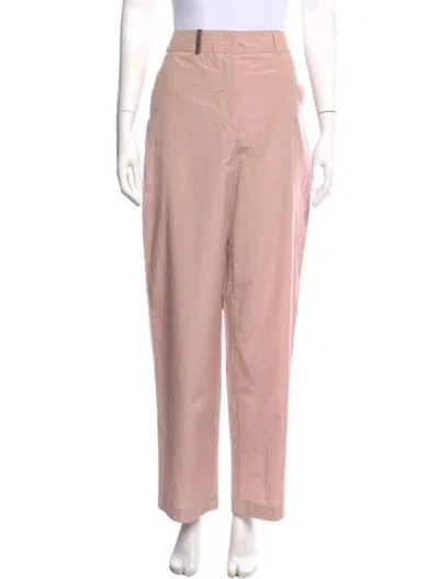 Pre-owned Peserico Wide Leg Pants In Pink