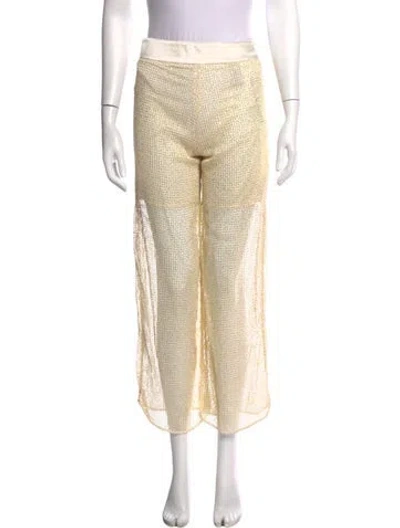 Pre-owned Peserico Wide Leg Pants W/ Tags In Neutral