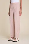 Peserico Wide-leg Tailored Trousers In Pink