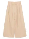 Peserico Wide-leg Trousers In Neutrals
